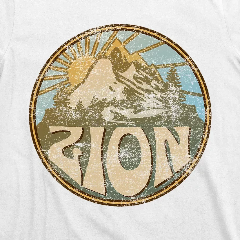 Zion National Park Utah Nature Mountains Hiking Outdoors T-Shirt