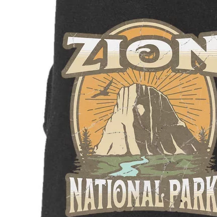 Zion National Park Doggie 3-End Fleece Hoodie