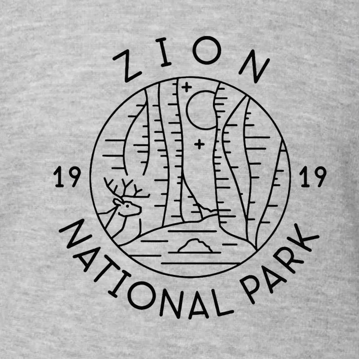 Zion National Park 1919 Utah Toddler Sweatshirt