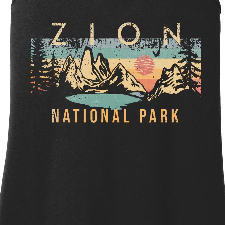 Zion National Park Ladies Essential Tank