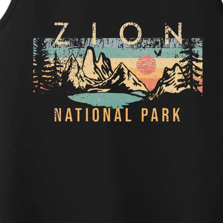 Zion National Park Performance Tank