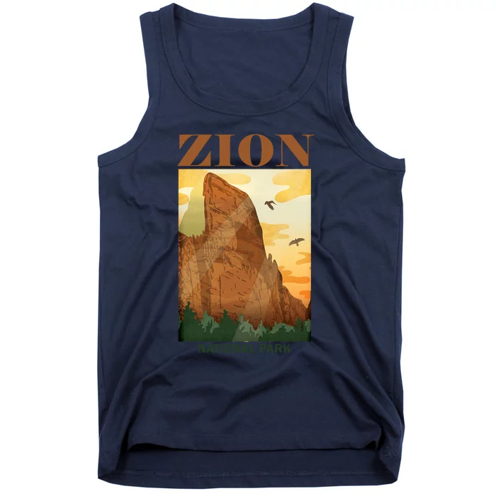 Zion National Park Vintage Tank Top