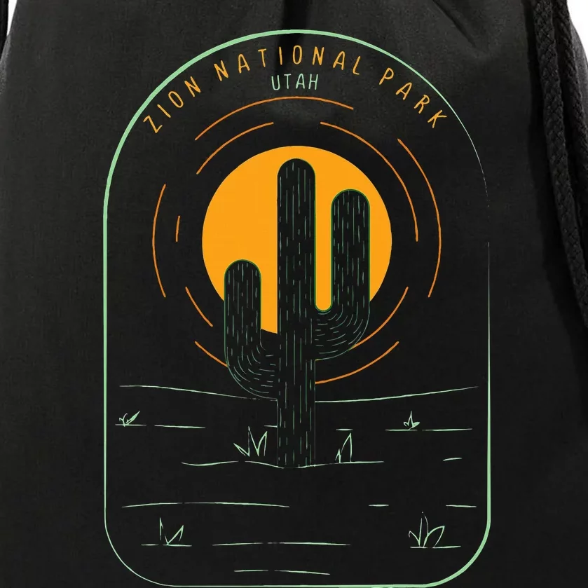 Zion National Park Utah Zion National Park Drawstring Bag