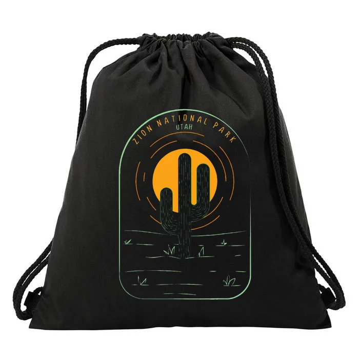 Zion National Park Utah Zion National Park Drawstring Bag