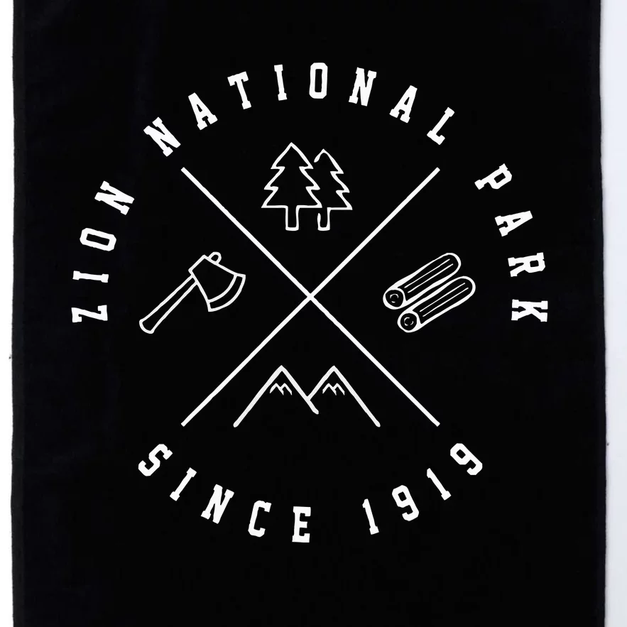 Zion National Park Utah Gifts Souvenir Platinum Collection Golf Towel