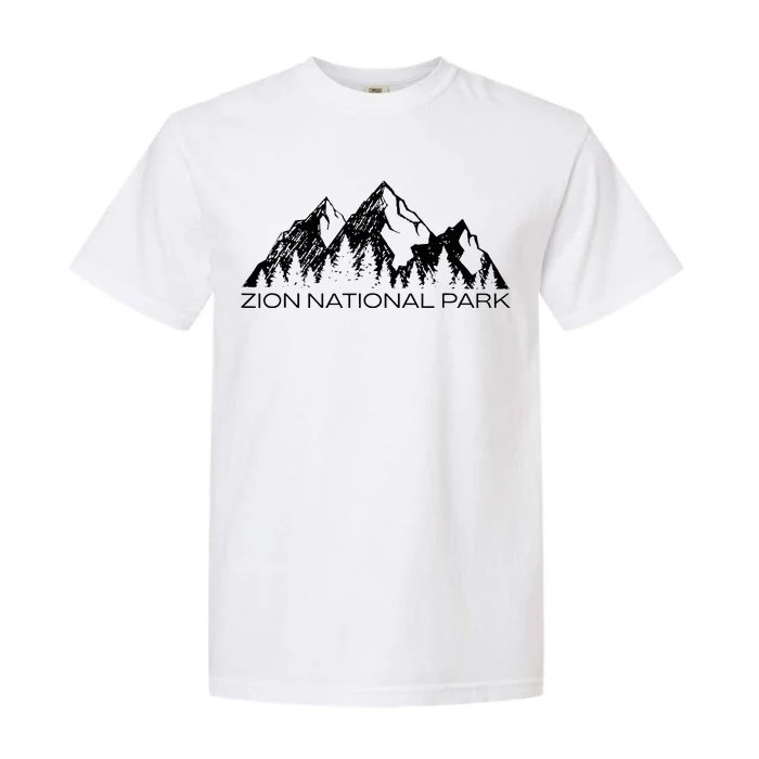 Zion National Park Cool Zion Utah Souvenir Garment-Dyed Heavyweight T-Shirt