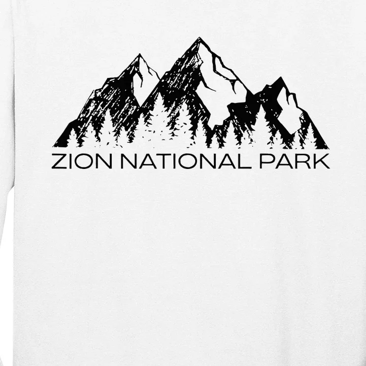 Zion National Park Cool Zion Utah Souvenir Long Sleeve Shirt