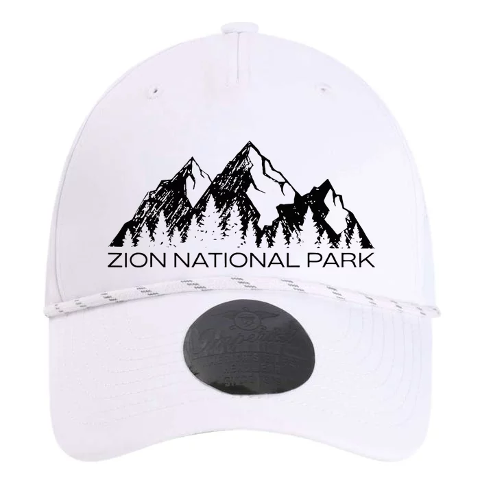 Zion National Park Cool Zion Utah Souvenir Performance The Dyno Cap