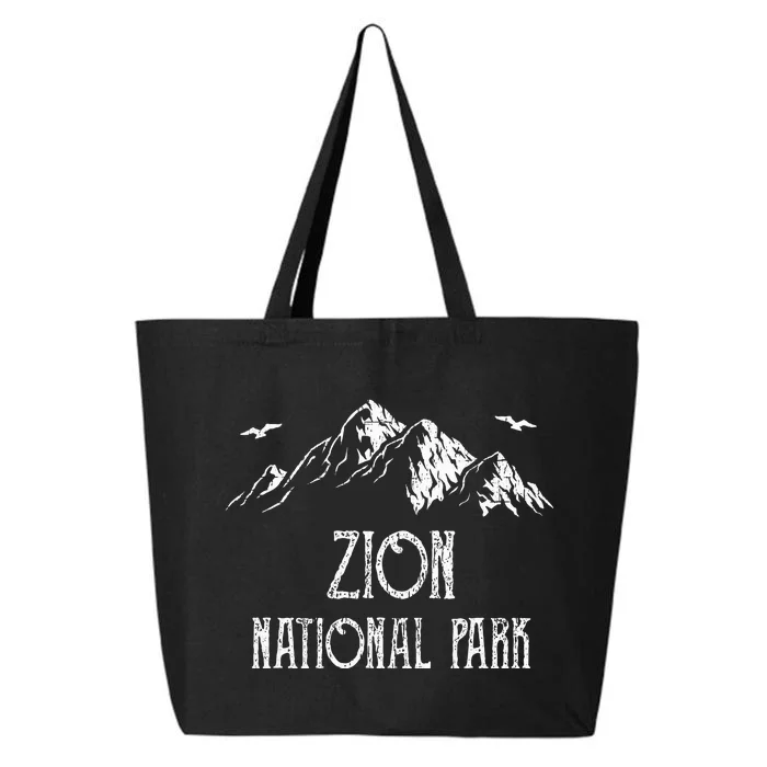 Zion National Park Vintage Utah National Park 25L Jumbo Tote