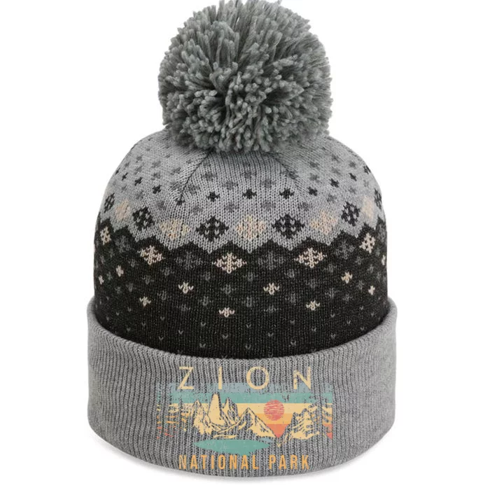 Zion National Park The Baniff Cuffed Pom Beanie