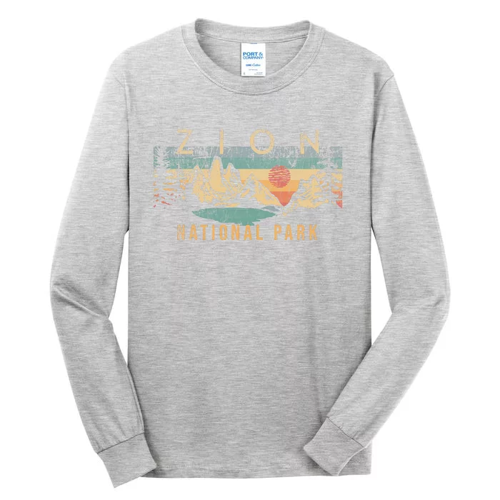 Zion National Park Tall Long Sleeve T-Shirt