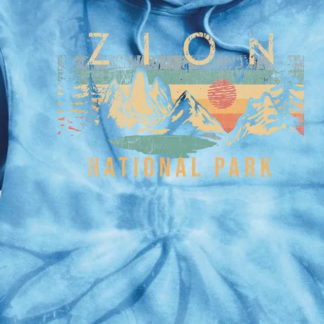 Zion National Park Tie Dye Hoodie