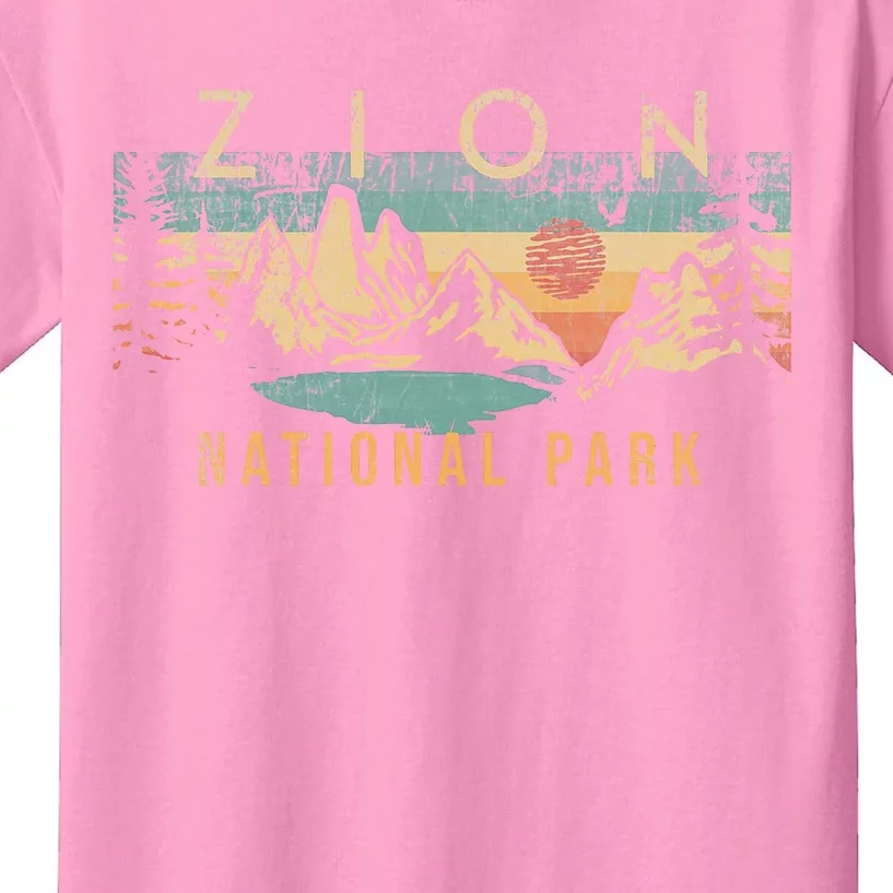 Zion National Park Kids T-Shirt