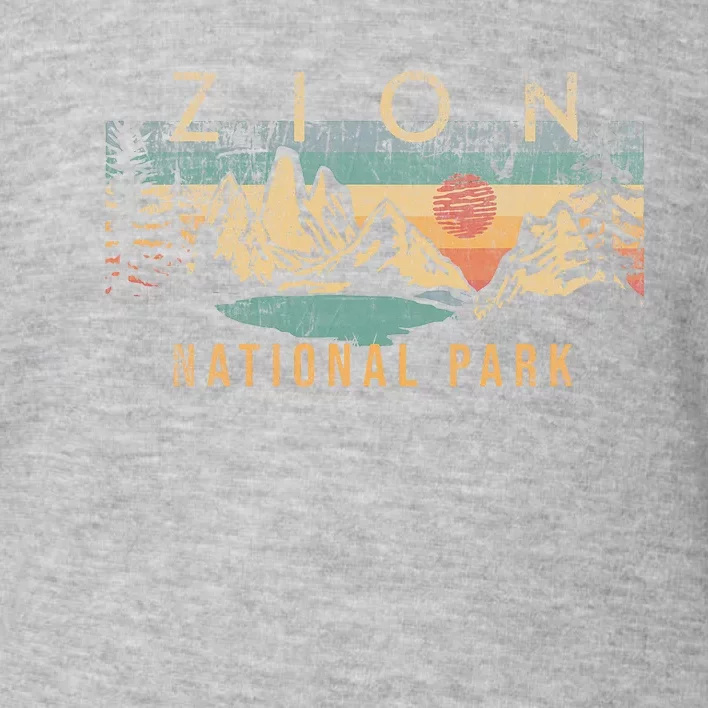 Zion National Park Toddler Sweatshirt