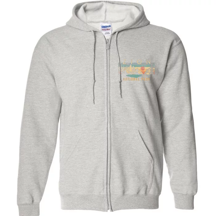 Zion National Park Full Zip Hoodie