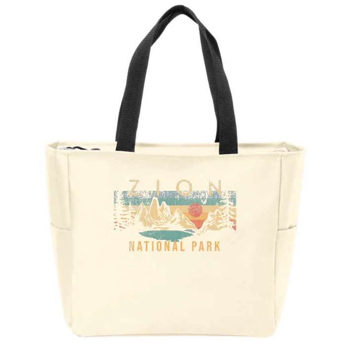 Zion National Park Zip Tote Bag