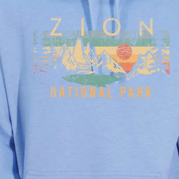 Zion National Park Unisex Surf Hoodie