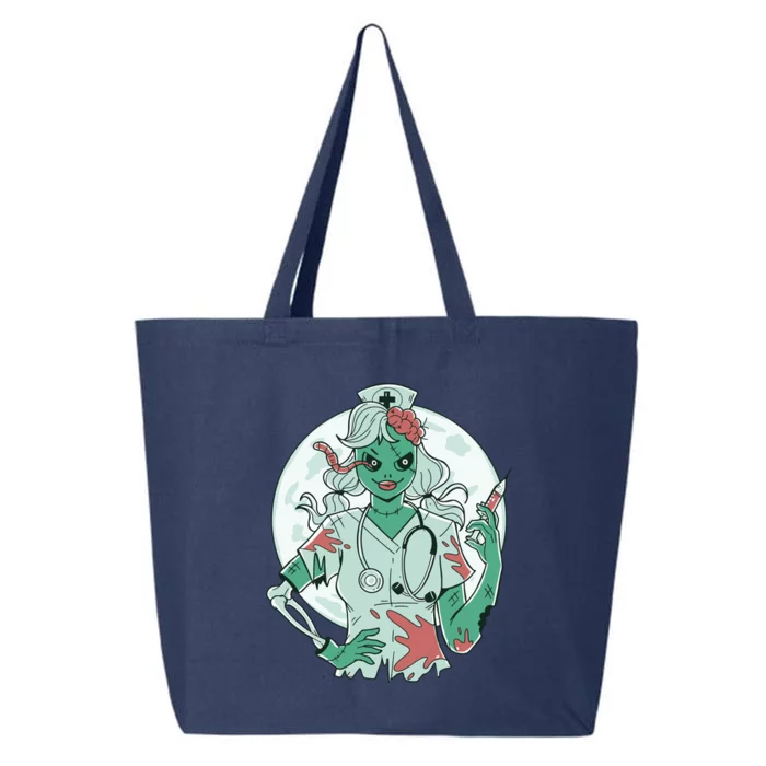 Zombie Nurse Spooky Halloween 25L Jumbo Tote