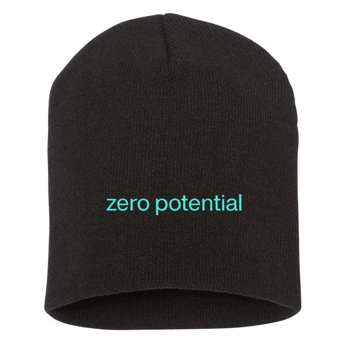 Zero Network Zero Potential Short Acrylic Beanie