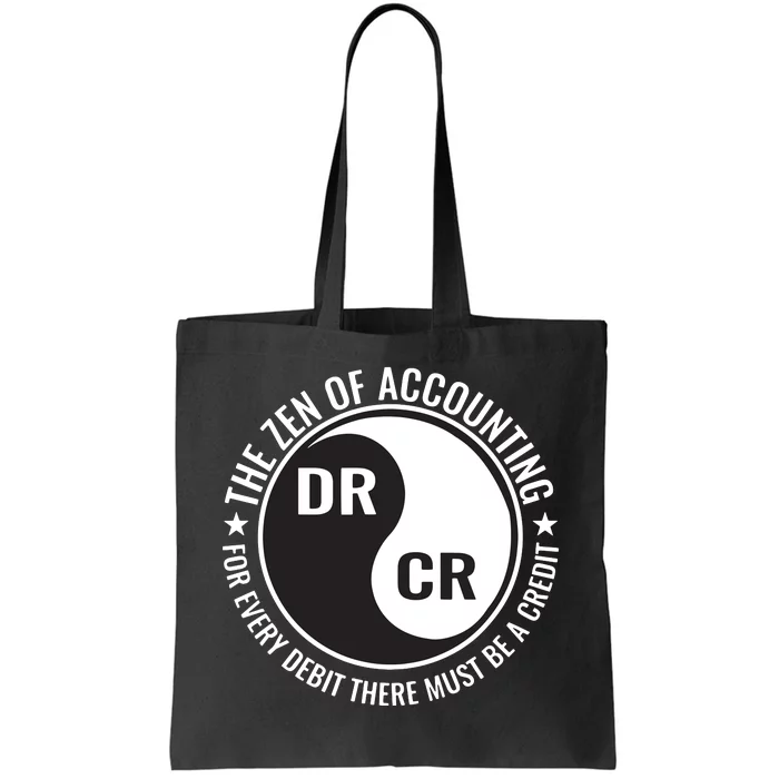 Zen Of Accounting Major Degree Accountant Gift CPA Tote Bag