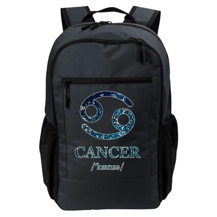 Zodiac Birthday Cancer Vintage Daily Commute Backpack