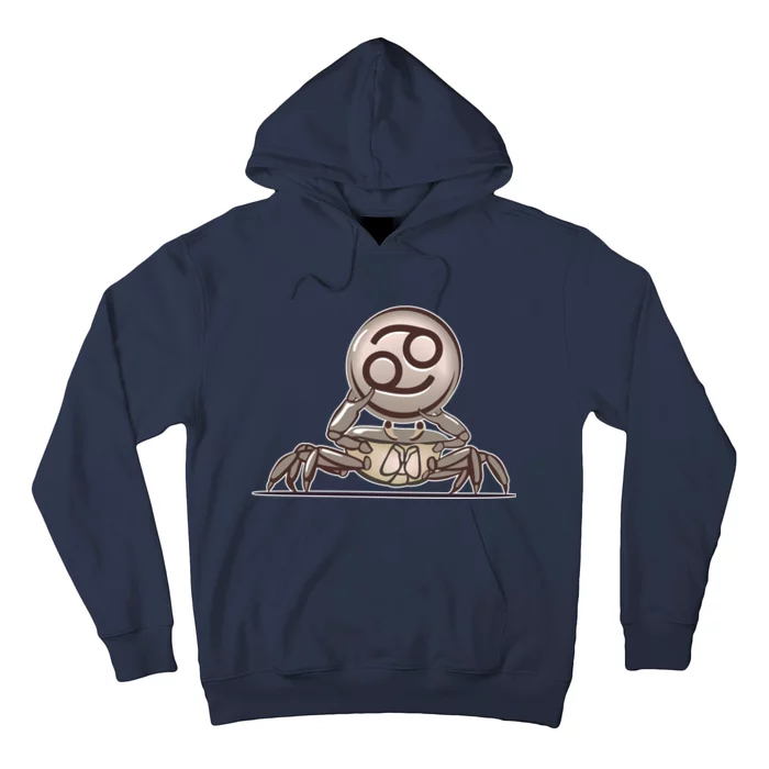 Zodiac Cancer Icon Gem Hoodie