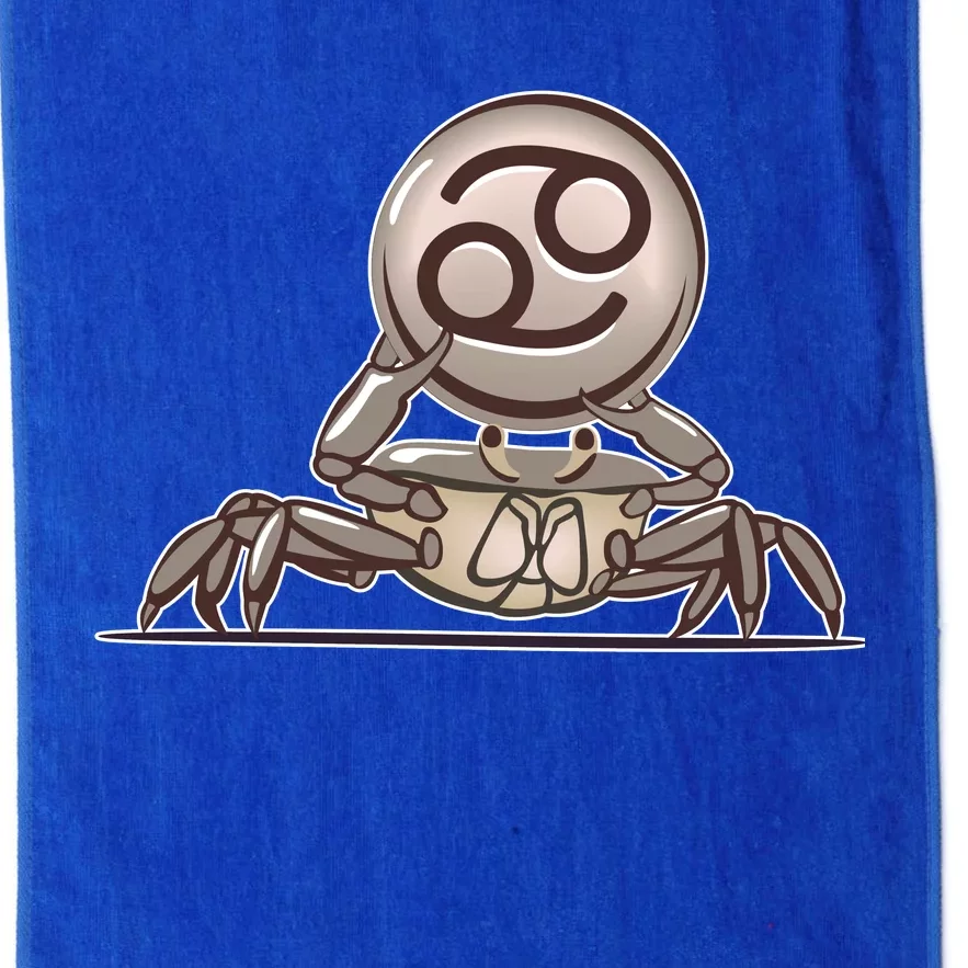 Zodiac Cancer Icon Gem Platinum Collection Golf Towel