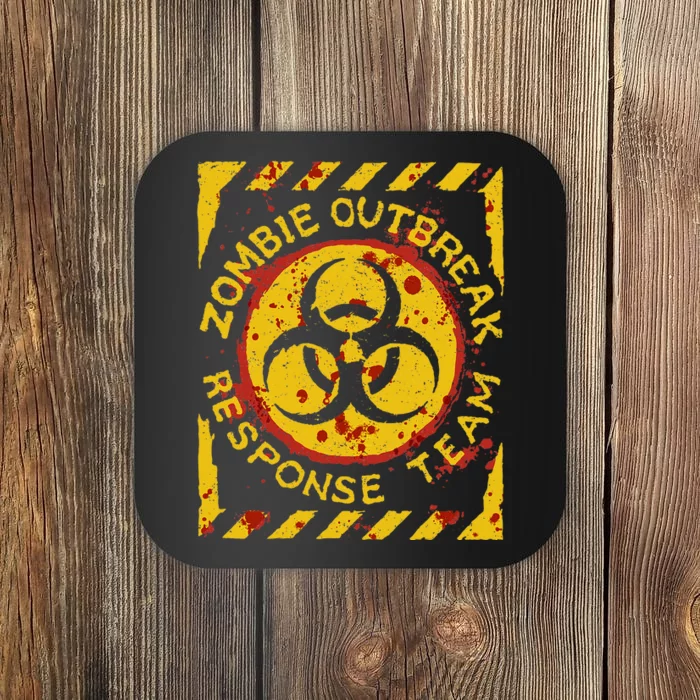 Zombie Outbreak Halloween Response Team Coaster