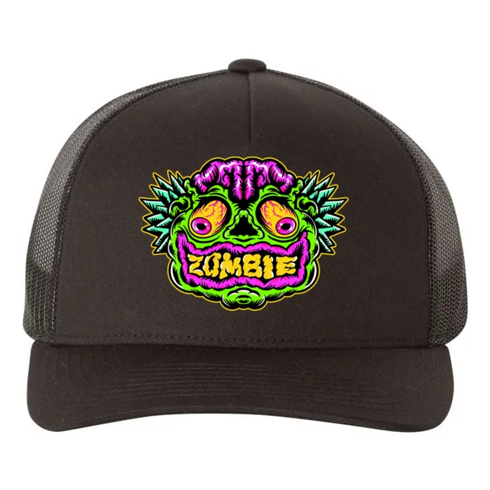 Zombie Yupoong Adult 5-Panel Trucker Hat