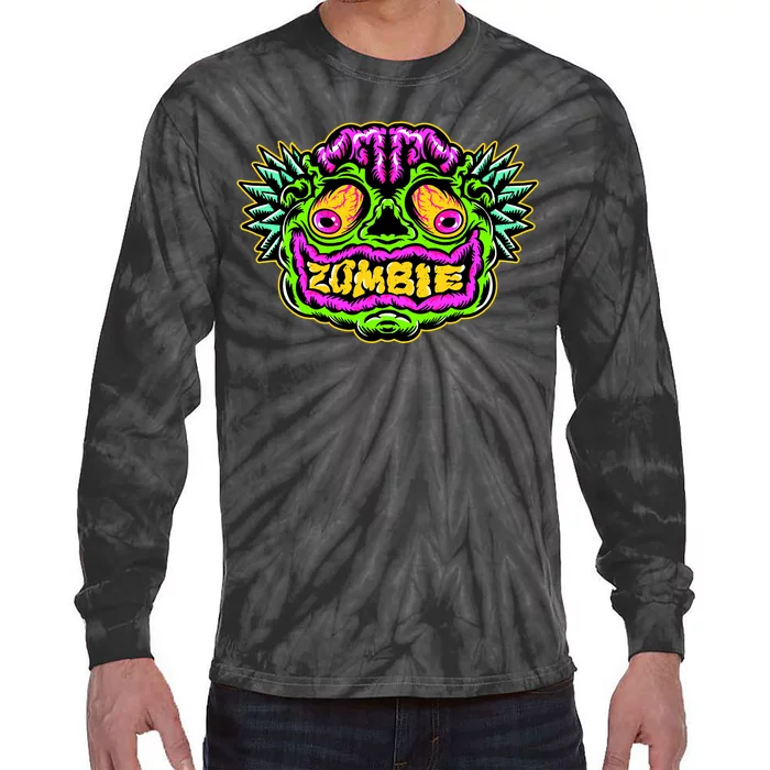 Zombie Tie-Dye Long Sleeve Shirt