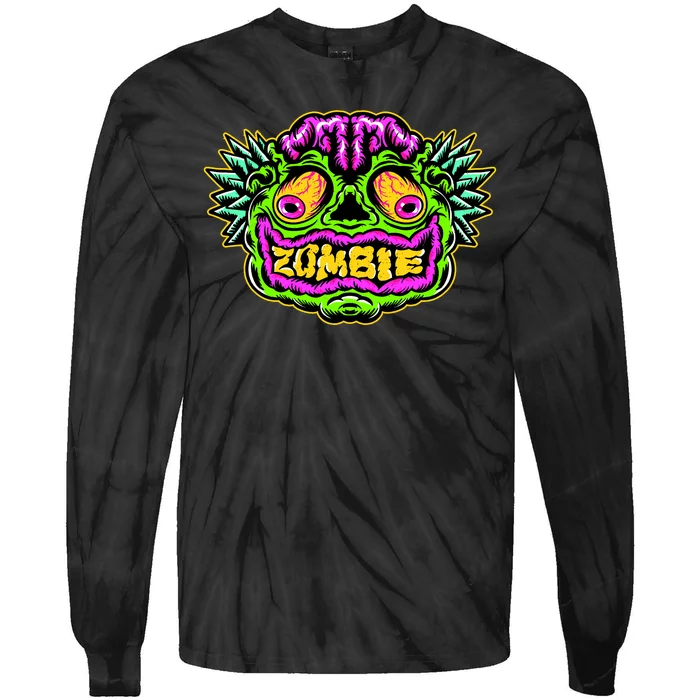 Zombie Tie-Dye Long Sleeve Shirt