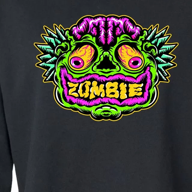 Zombie Cropped Pullover Crew