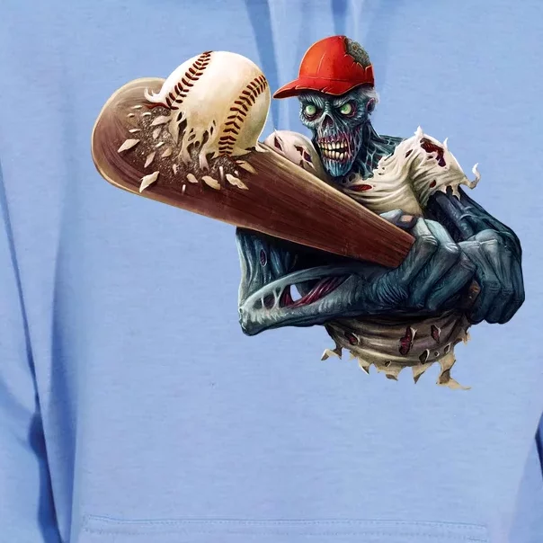 Zombie Baseball Batter Unisex Surf Hoodie