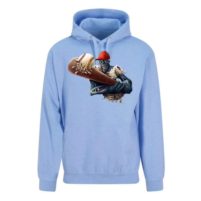 Zombie Baseball Batter Unisex Surf Hoodie