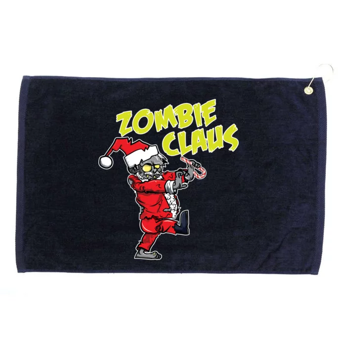 Zombie Claus Grommeted Golf Towel