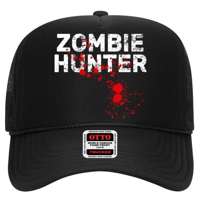 Zombie Hunter High Crown Mesh Trucker Hat