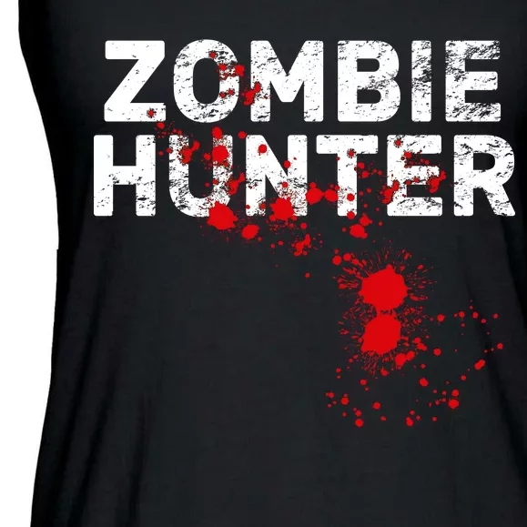 Zombie Hunter Ladies Essential Flowy Tank