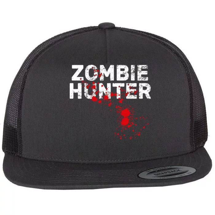 Zombie Hunter Flat Bill Trucker Hat