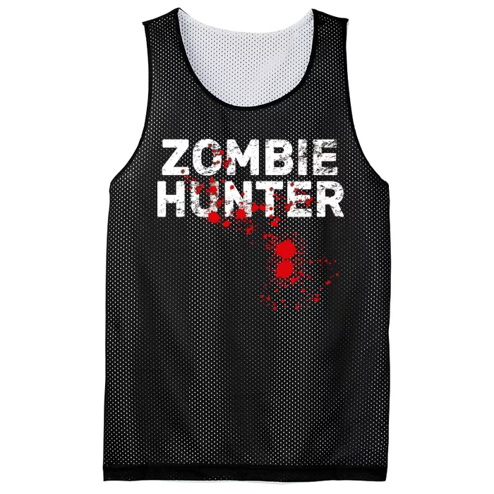 Zombie Hunter Mesh Reversible Basketball Jersey Tank