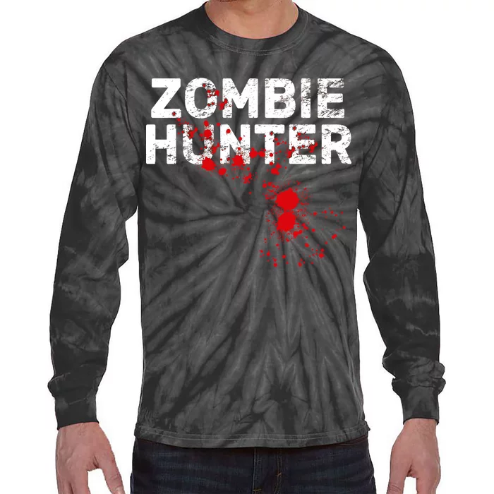 Zombie Hunter Tie-Dye Long Sleeve Shirt