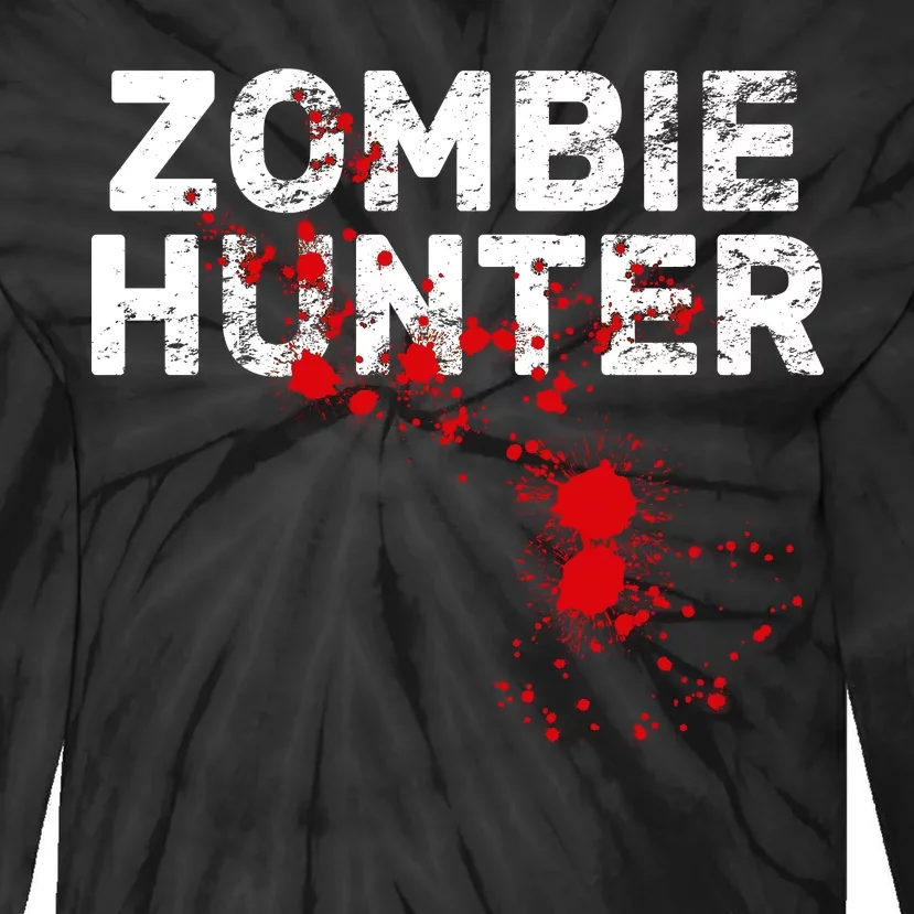 Zombie Hunter Tie-Dye Long Sleeve Shirt