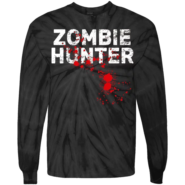 Zombie Hunter Tie-Dye Long Sleeve Shirt