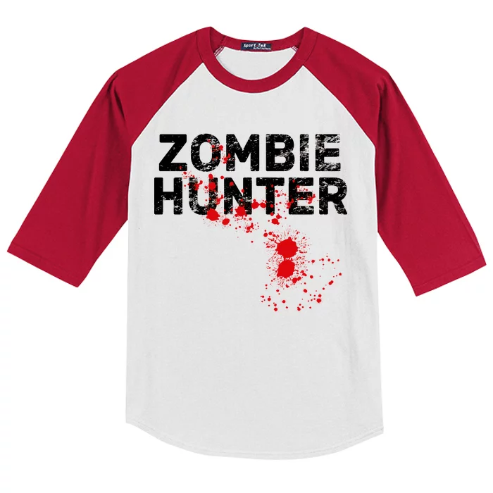 Zombie Hunter Kids Colorblock Raglan Jersey