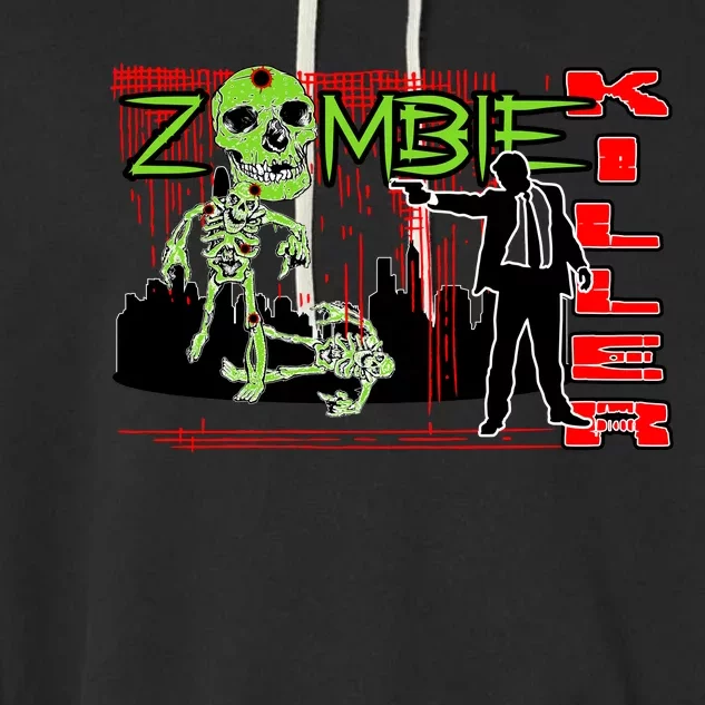 Zombie Killer Garment-Dyed Fleece Hoodie