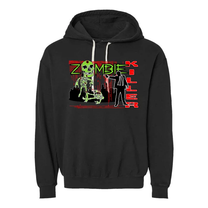 Zombie Killer Garment-Dyed Fleece Hoodie