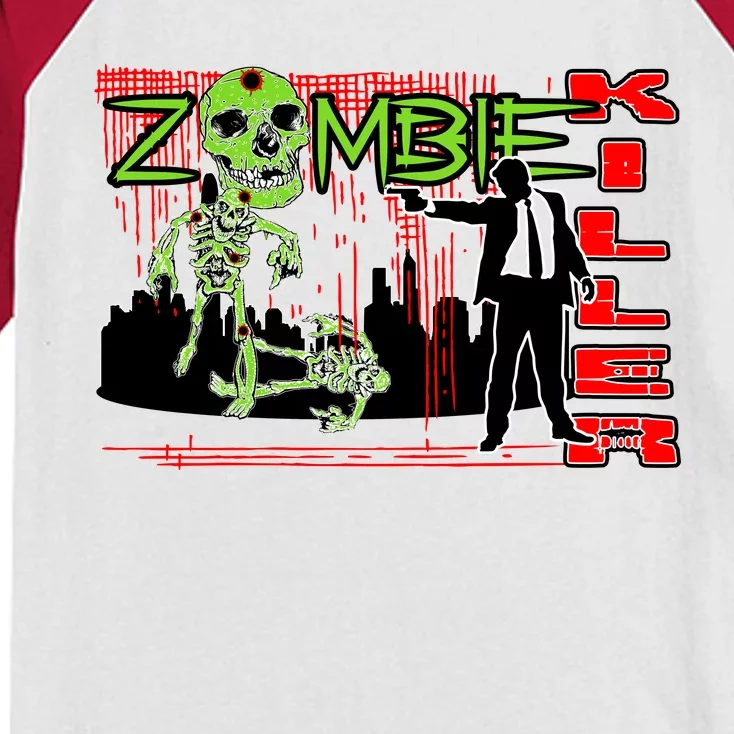 Zombie Killer Kids Colorblock Raglan Jersey