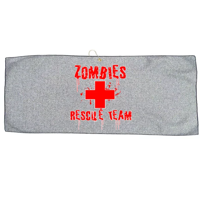 Zombie Rescue Team Large Microfiber Waffle Golf Towel