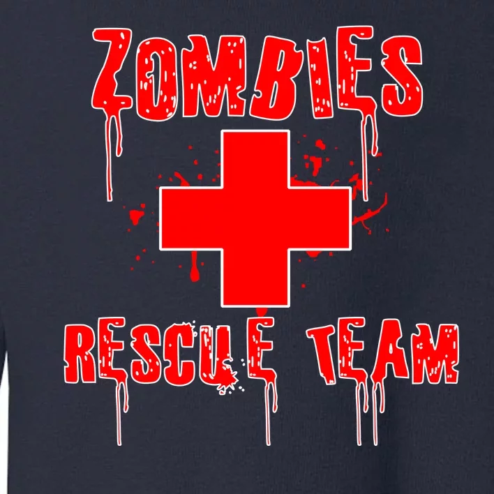 Zombie Rescue Team Toddler Sweatshirt