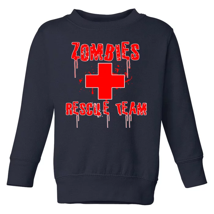 Zombie Rescue Team Toddler Sweatshirt