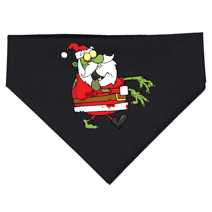 Zombie Santa USA-Made Doggie Bandana